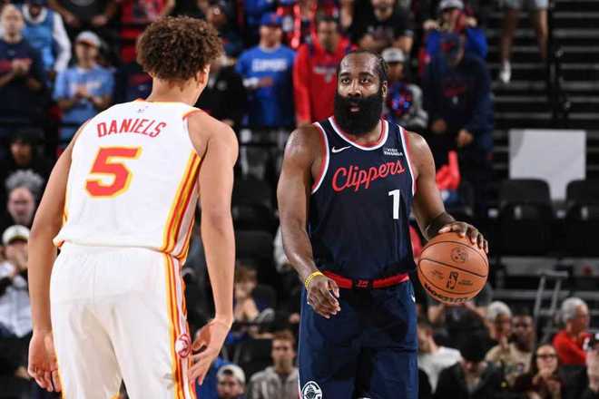 快船崩盤多慘：哈登35+三雙難阻5連敗 10戰7敗跌西部倒數第三