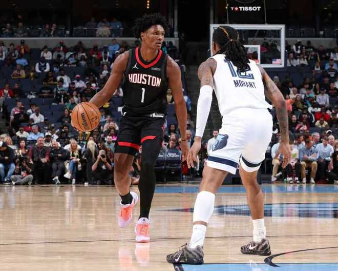 火箭7人上雙大勝灰熊豪取5連勝 申京20+16+7阿門28+10+7