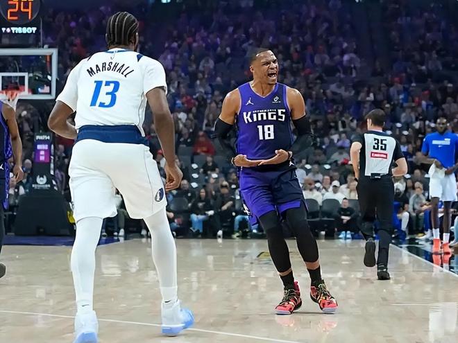 6連敗！獨行俠逆轉國王，威少15中4背鍋，狀元險受傷，濃眉19+16