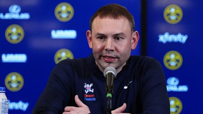 爆冷，掘金5名首发球员全部缺阵却击败了76人队，掘金主帅很满意