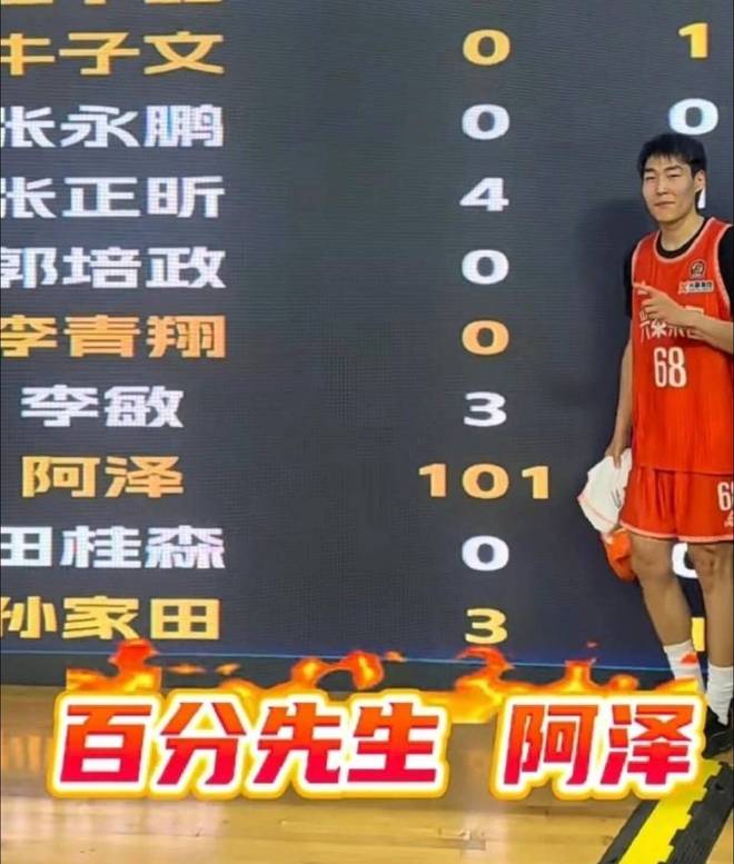 CBA球員打野球可太強(qiáng)了！單場狂砍101分，二分球28中27