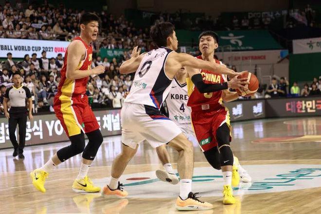 最多落后32分！中國男籃慘敗韓國