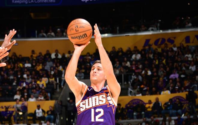 轟28分+8記三分！26歲冠軍后衛(wèi)扎心湖人：落選秀力壓里夫斯