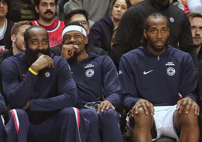 都是哈登隊(duì)友啊...2022年以來(lái)傷缺比例：比爾66%，恩比德49%