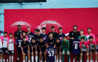 羅伯遜、索博斯洛伊等4人參加活動，現(xiàn)場指導(dǎo)杰志U14的小球員