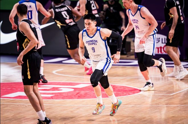亞洲杯：中國臺北男籃大勝約旦進八強戰(zhàn)伊朗 陳盈駿15分賀丹18分