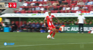 半场-拜仁暂2-0奥格斯堡 迪亚斯破门+空门不进 格纳布里立功-jrs直播