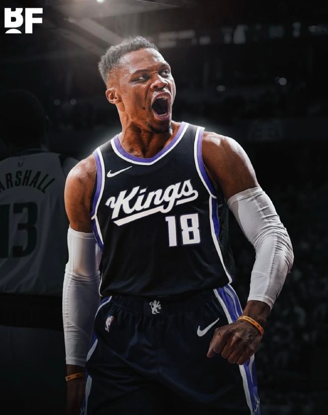 詳解國王官宣簽約威少：改穿18號(hào)組4全明星陣容 與施羅德爭首發(fā)