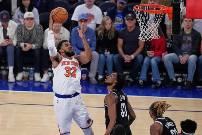 尼克斯36分狂勝送籃網10戰9敗 唐斯28+12布倫森19+7