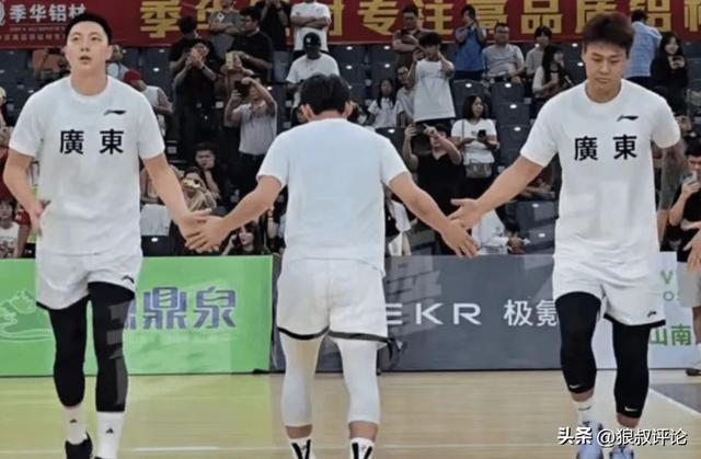 兄弟篮球！徐杰：广东全运男篮在睿哥的带领下，我们化学反应挺好