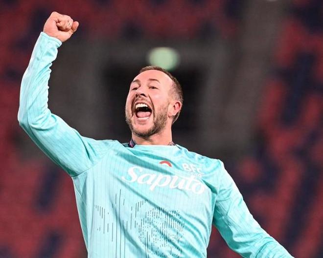 久違了，貝爾納代斯基時隔6年再次在歐戰中取得進球