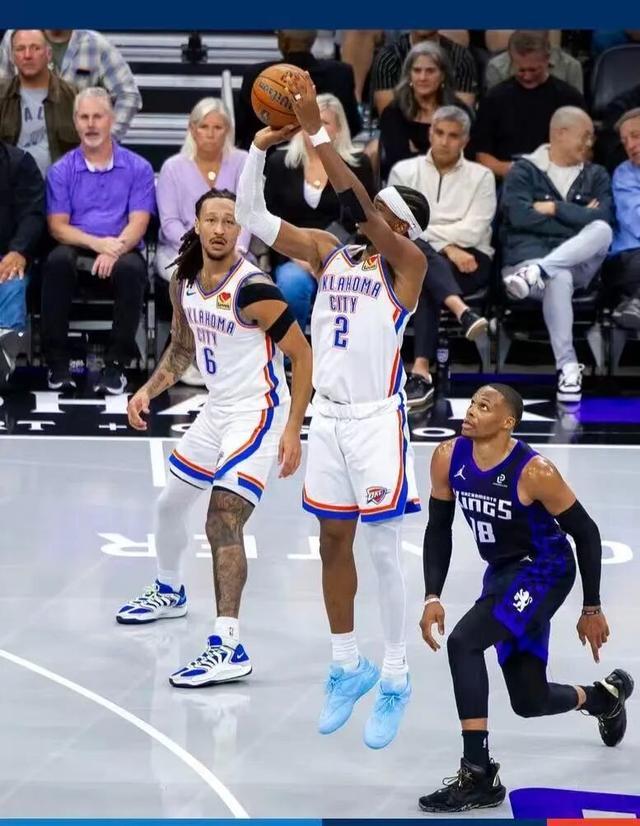 NBA戰報｜雷霆132-101擊敗國王，哈爾滕施泰因33分19板，亞歷山大30分，威斯布魯克24分6板9助