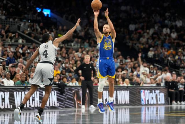 兩戰狂轟95分連勝馬刺！37歲庫里依舊是無解殺神