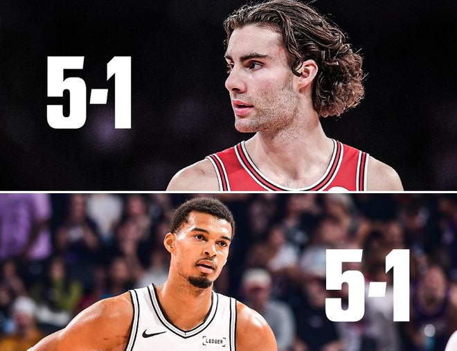 NBA3大黑馬：開(kāi)拓者不擺爛“重創(chuàng)”楊瀚森 馬刺公牛首敗仍6戰(zhàn)5勝