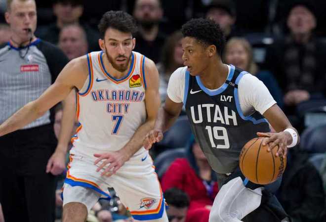 15連勝本季最長(zhǎng)！雷霆大勝爵士24戰(zhàn)23勝 亞歷山大缺席雙少50分