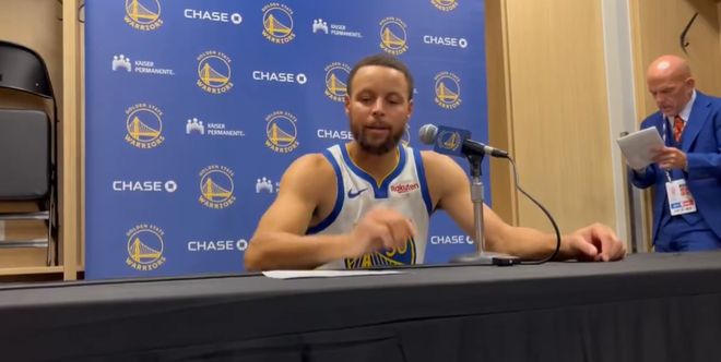 庫里：過去兩場我們本該贏下來，希望這能點燃我們內心的火焰