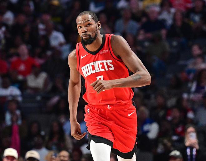 杜蘭特25分+真實命中率80%的場數升至歷史第二，僅次于庫里