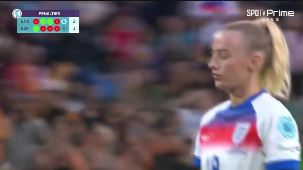成功卫冕！西班牙女足连失3点！点球大战英格兰女足3-1夺冠！