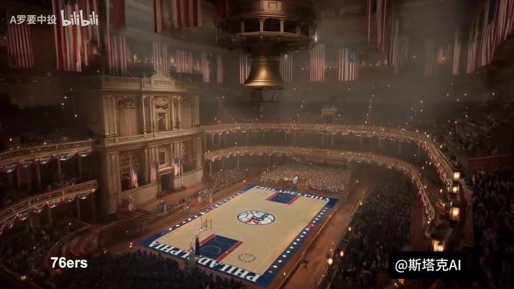 哪个最好看？AI制作：假如NBA每支球队的球馆都具有球队特色！