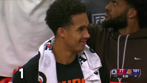 今日五佳球-杰伦·格林滑翔上篮+妙传马威暴扣