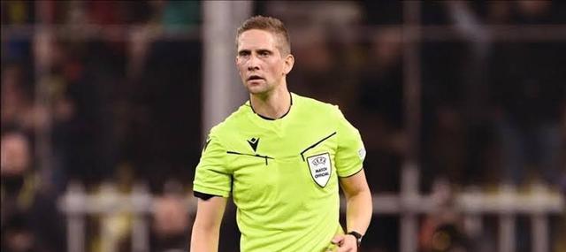 官方:挪威主裁埃斯科斯执法欧冠马竞vs圣吉罗斯联合