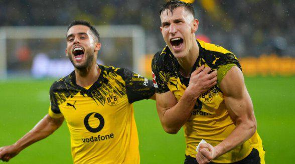 德甲:多特蒙德2比0霍芬海姆