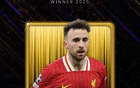 官方：迪奥戈-若塔获得环足奖2025年特别奖