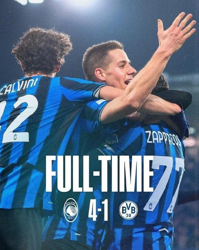 98分点杀史诗逆转!亚特兰大缔造欧冠7年神迹,守住意甲最后颜面