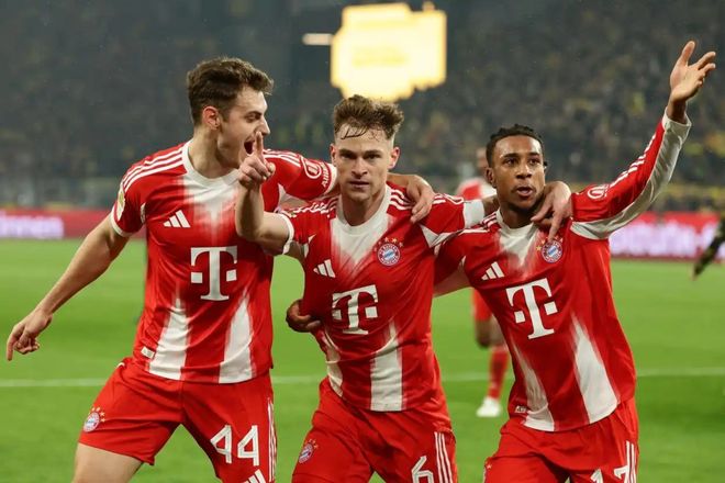 德甲|拜仁逆转赢得“国家德比”,联赛领先11分夺冠已无悬念