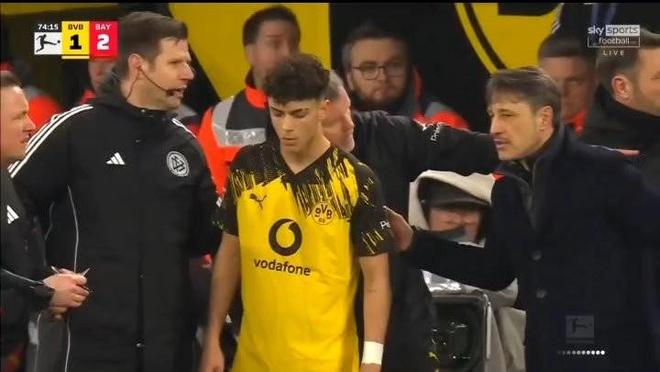 德国国家德比替补出场,多特17岁新星伊纳西奥完成一线队首秀