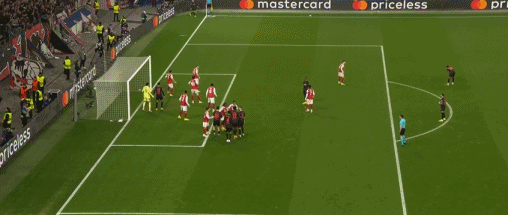 角球破门,药厂官媒:愿望达成✅️,对枪手时打入枪手式进球