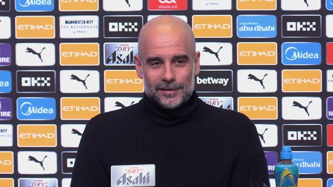 瓜迪奧拉：我會履行完合同；理解格伊為什么不能踢聯(lián)賽杯決賽