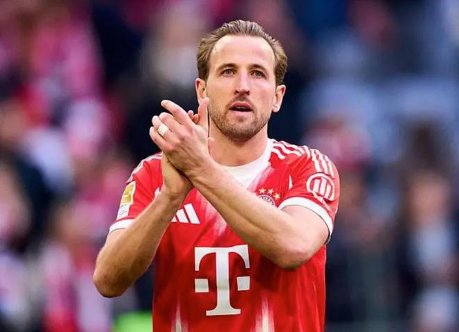 凱恩本賽季德甲已打進(jìn)31球，聯(lián)賽剩余7輪距萊萬紀(jì)錄還差10球