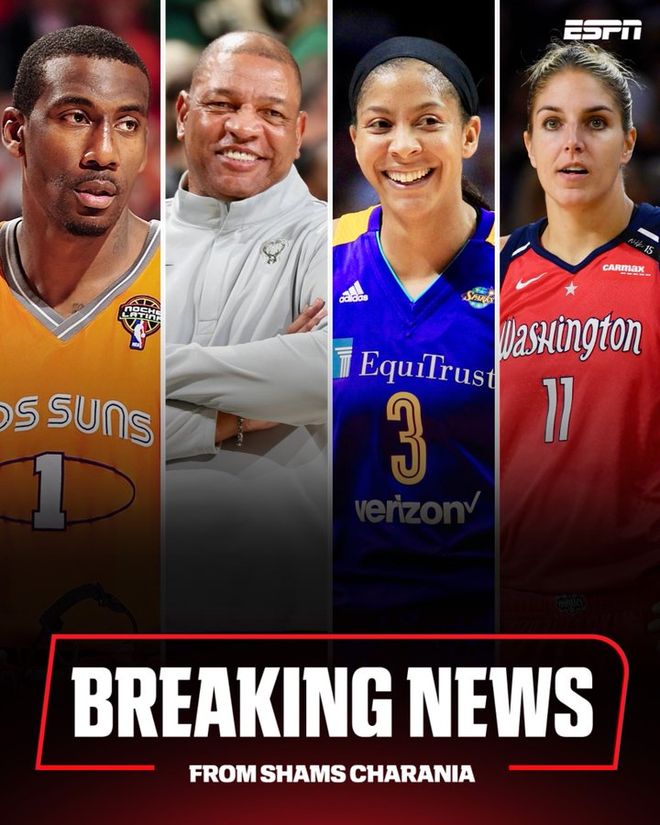 Shams:老里与小斯确定入选篮球名人堂 两大WNBA球星也在列