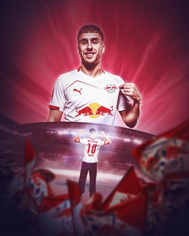 官方：布莱顿中场格鲁达租借加盟莱比锡，将身披10号球衣征战