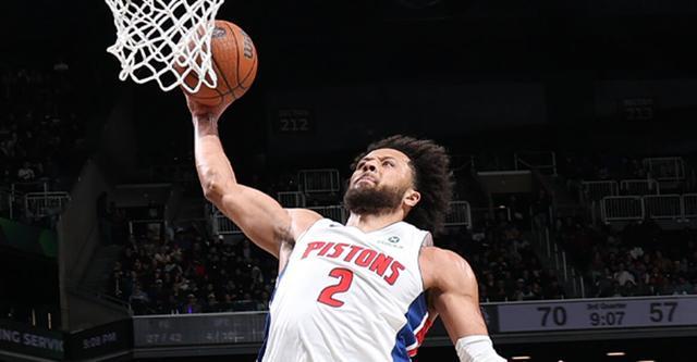 坎宁安34+10杜伦30+11 活塞大胜篮网取5连胜