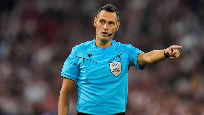 官方:意大利裁判馬里亞尼將執法歐冠巴黎vs拜仁