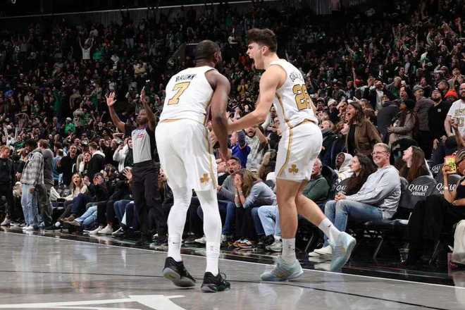 綠軍雙加時險勝籃網：布朗27+10+12 普里查德32分波特30+8