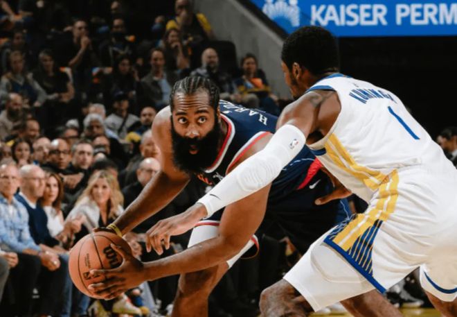 19分大敗！快船看清現實，哈登20+4，巴特勒迎里程碑，勇士4連勝