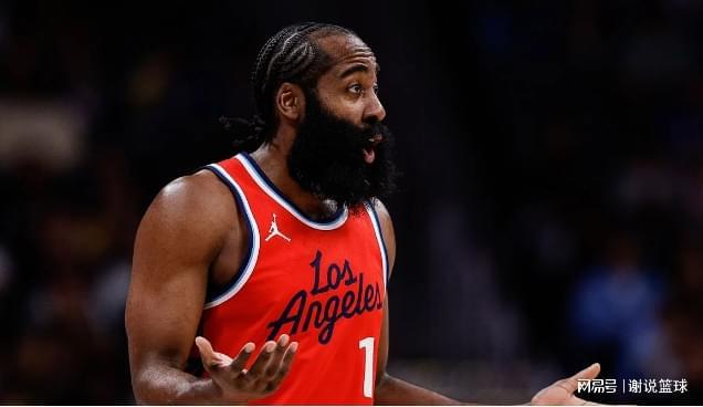 快船連敗哈登獨(dú)木難支，9+7內(nèi)線盡顯低效，37歲前鋒廉頗老矣