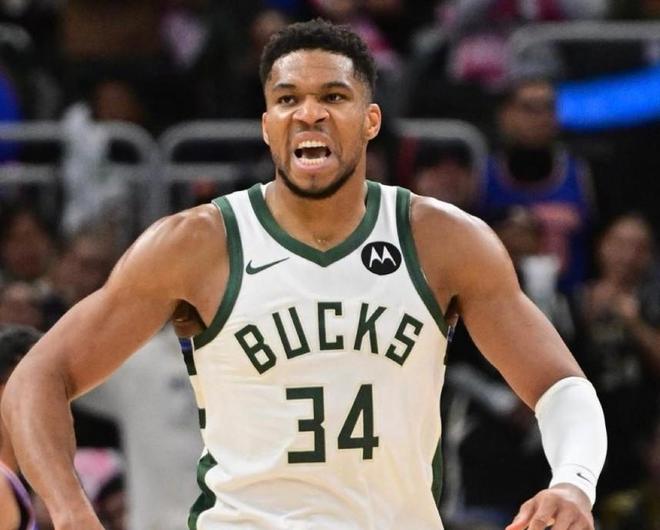 官方：字母哥因左膝酸痛將缺席今日對陣勇士的比賽