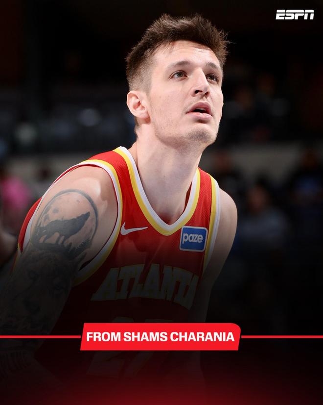 Shams：老鷹送出克雷伊奇，換來開拓者中鋒杜普-里斯和兩個次輪