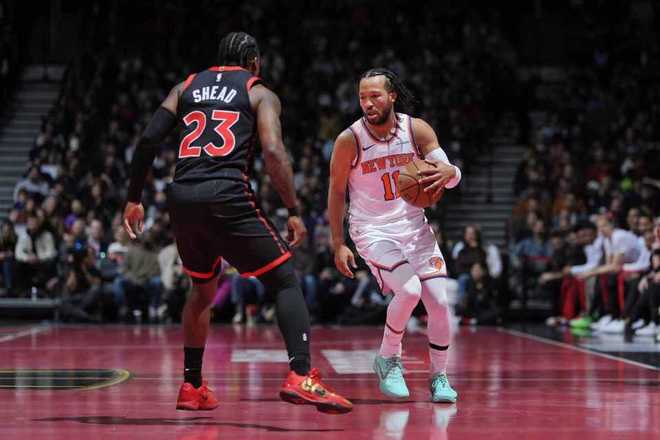 NBA杯首組半決賽出爐：尼克斯10連殺猛龍后將戰(zhàn)熱火 爭(zhēng)決賽名額