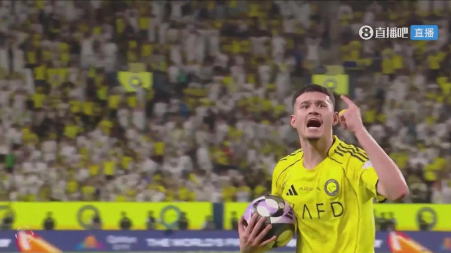 胜利1-1扳平比分!布罗佐维奇传中哈姆丹门前抢点破门! 胜利1-1扳平比分!布罗佐维奇传中哈姆丹门前抢点破门!