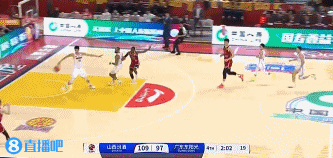 CBA版库里！原帅底角三分还能投进 本场个人第九记