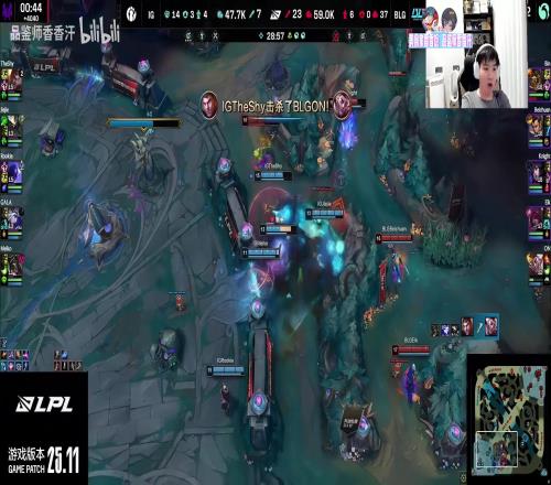 Letme看BLG横扫IG：Bin哥没骗我们看下伤害谁在尽力谁在犯罪