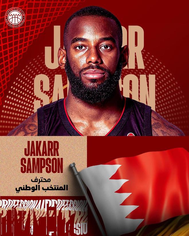 官方：巴林男籃歸化前CBA遼寧外援亞卡爾-桑普森