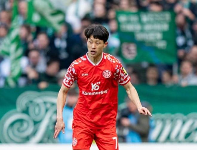 李在城28球并列韓國德甲射手榜第三名，僅次于孫興慜、車范根