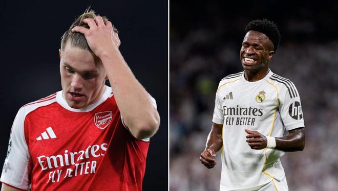 本賽季歐冠錯失絕佳機會榜：維尼修斯和哲凱賴什11次并列第1