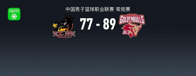 CBA战报：浙江89-77江苏取CBA6连胜，费隆-亨特19分